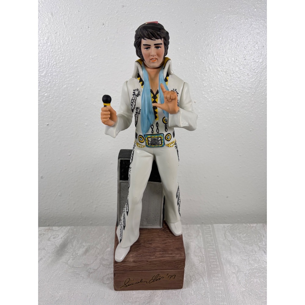 Vintage 1977 McCormick Elvis Presley Limited Edition Decanter